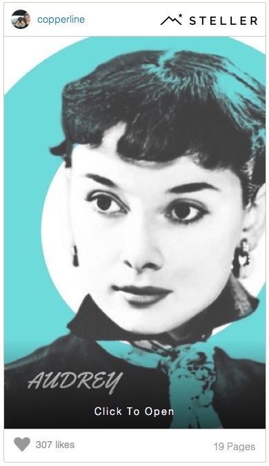 Audrey Hepburn Story by Copperline on Steller