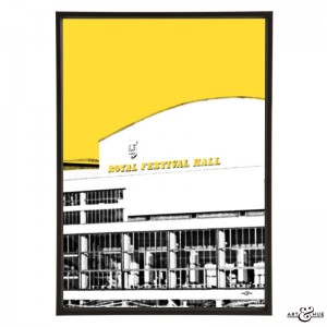 Royal Festival Hall Southbank Yellow