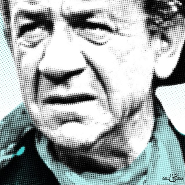 Sid James Pop Art print of the Carry On Films star | Art & Hue