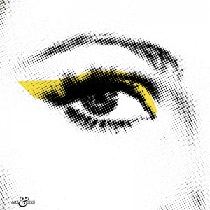 Joanna Lumley Pop Art by Art & Hue | Art & Hue