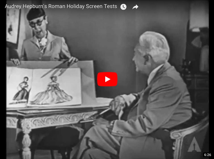 Audrey Hepburn Screen Test YouTube