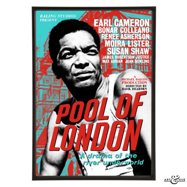 Pool of London Pop art print by Art & Hue