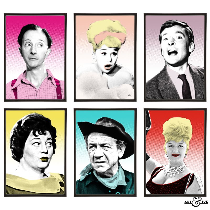 Carry On FIlms Pop Art prints by Art & Hue - Stylish Pop Art | Art & Hue