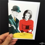 Cake Greeting Card The Avengers BLK