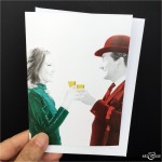 Cheers Greeting Card The Avengers Scale