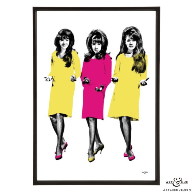 The Ronettes by Art & Hue