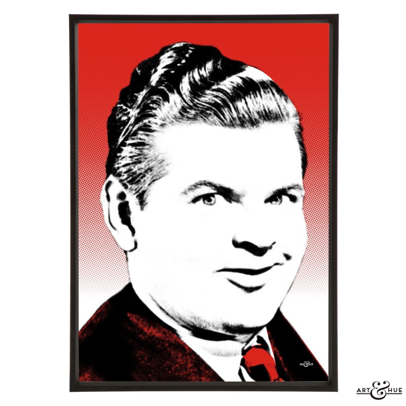 Benny Hill Pop Art by Art & Hue