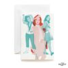 Fashion Icon Mrs Emma Peel greeting card