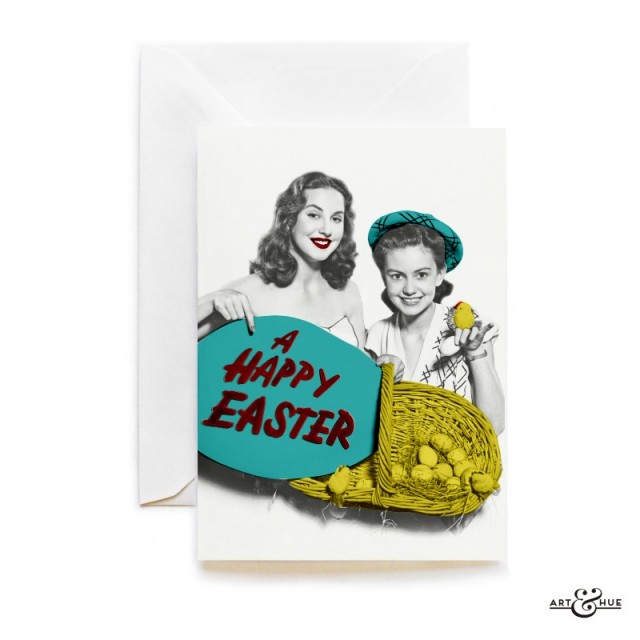 Easter Duo Greeting Card by Art & Hue
