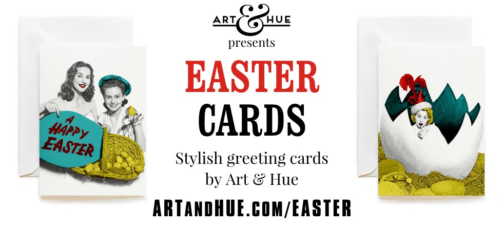 Easter Greeting Cards by Art & Hue