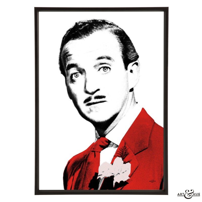 David Niven in The Love Lottery - pop art by Art & Hue
