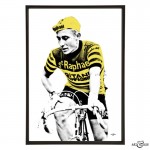 Jacques Anquetil pop art by Art & Hue