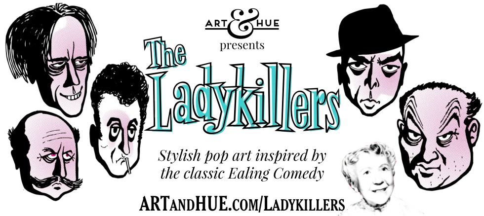 Art & Hue presents The Ladykillers collection of stylish pop art prints