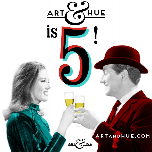 Art & Hue is 5 years old!