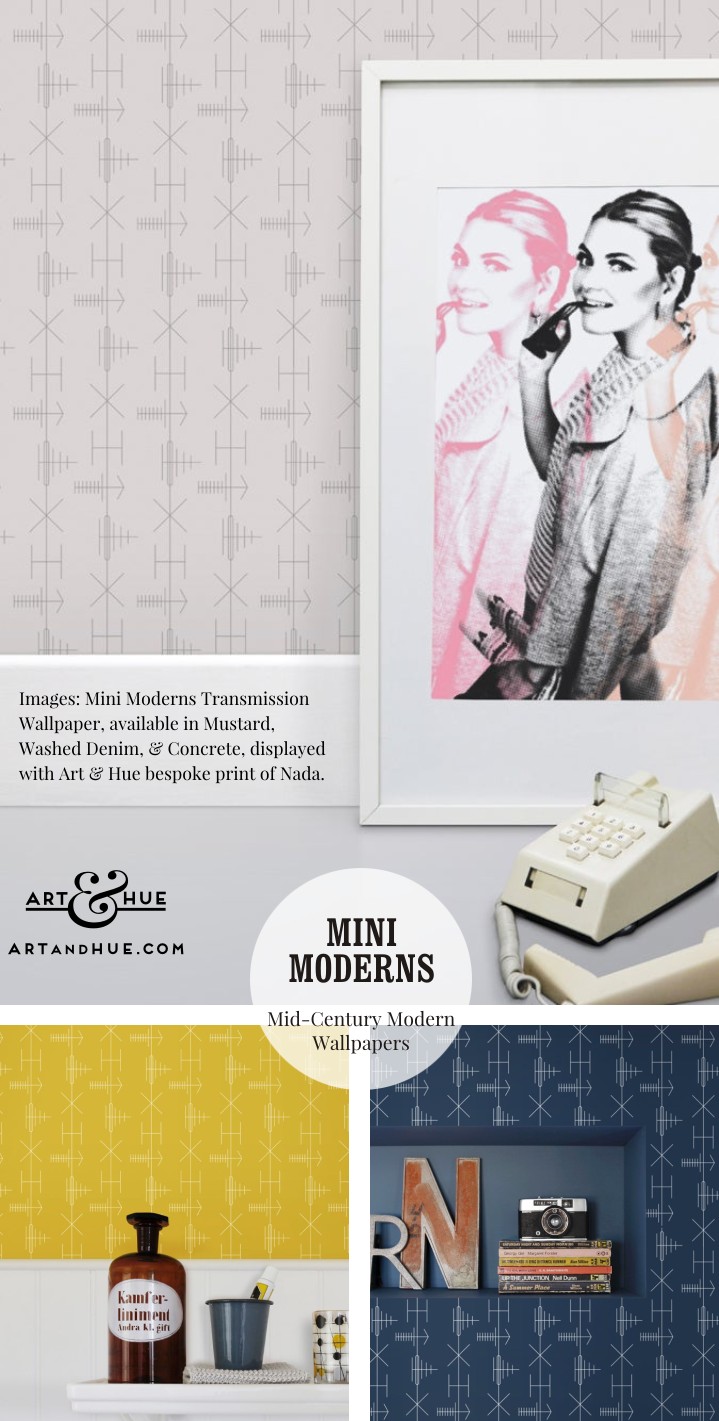 Transmission Wallpaper by Mini Moderns