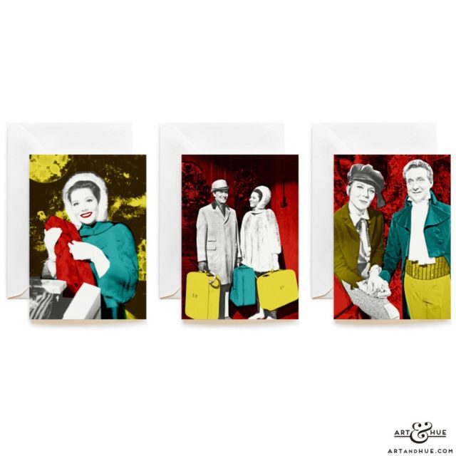 The Avengers Christmas Cards trio by Art & Hue