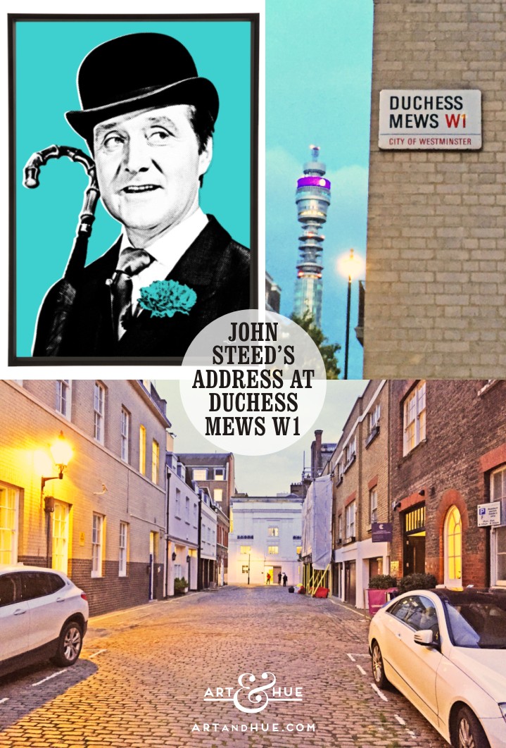 John Steed's Address at Duchess Mews London W1