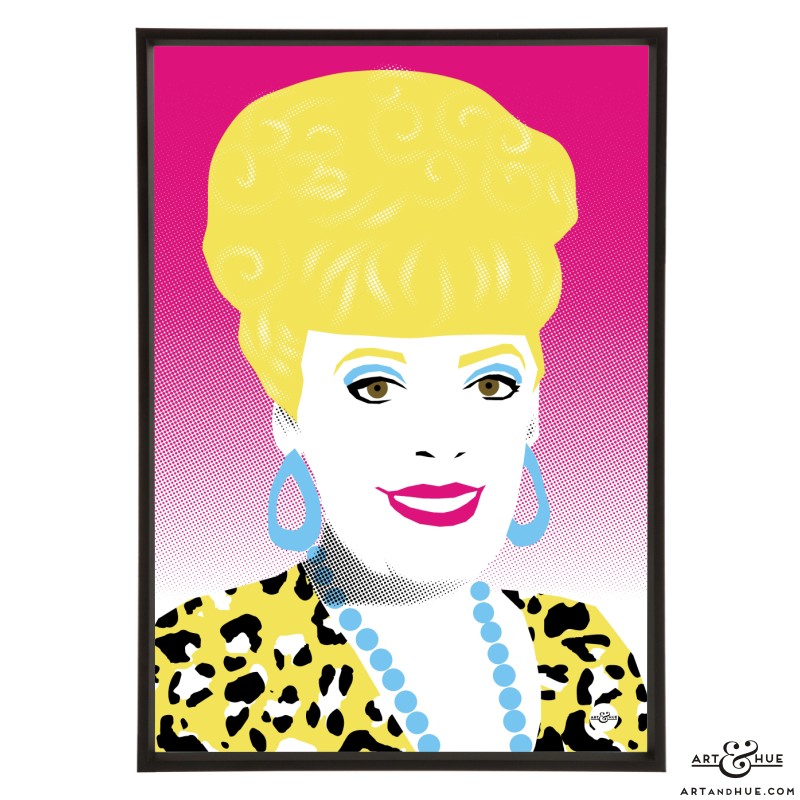 Julie Goodyear Pop Art print by Art & Hue