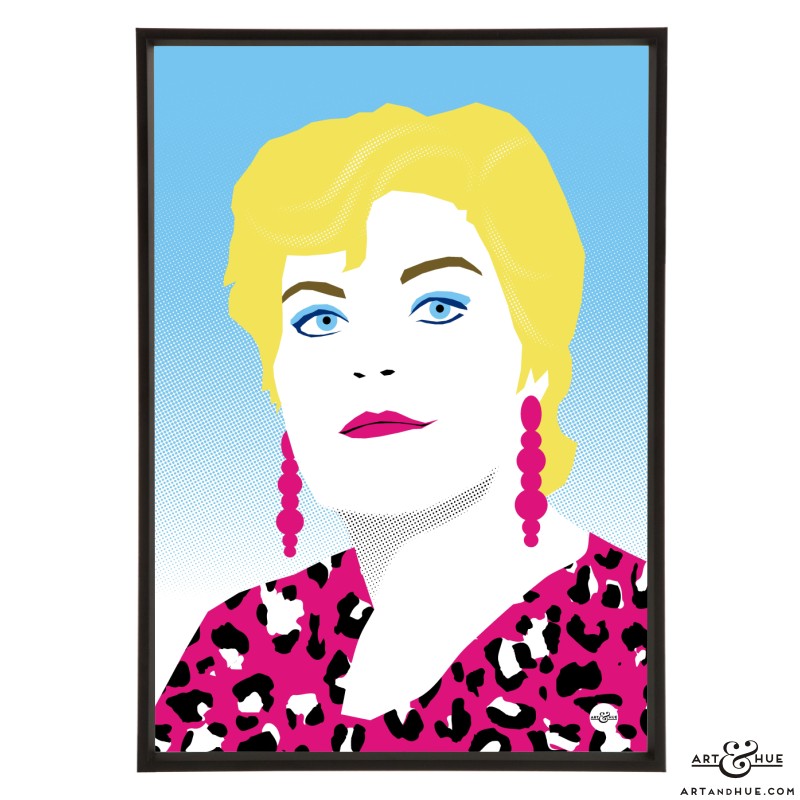 Pam St Clement Pop Art print by Art & Hue