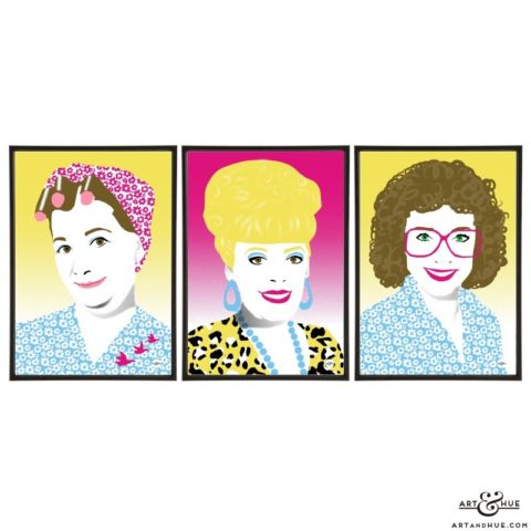 Weatherfield trio of Coronation Street soap queens by Art & Hue