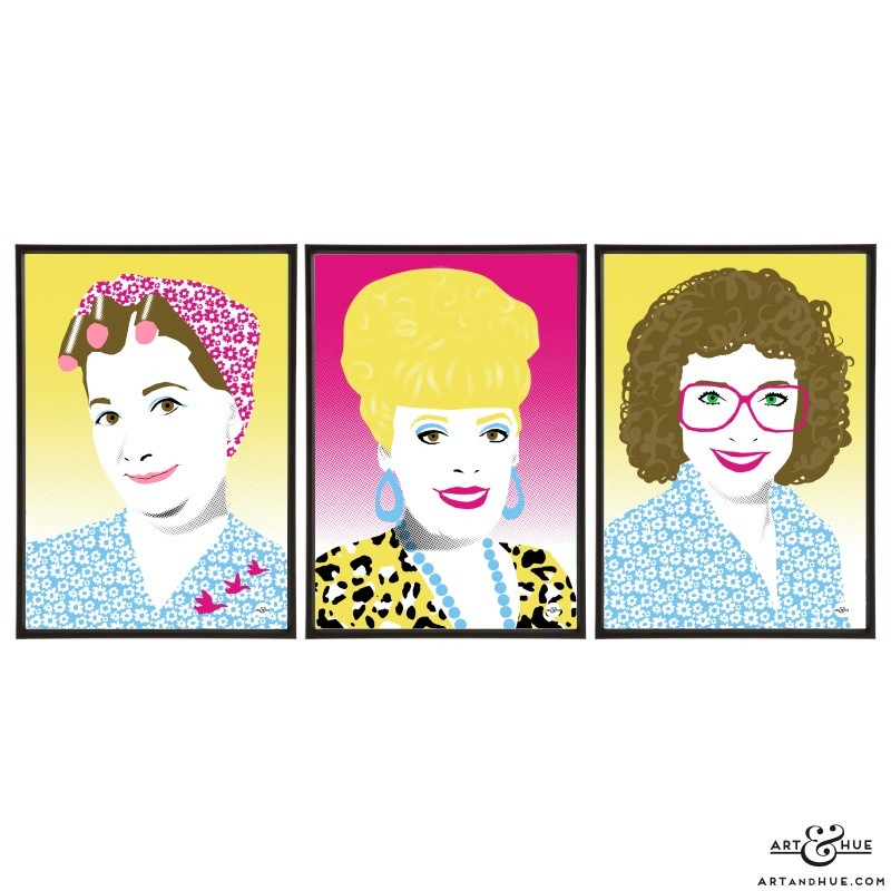 Weatherfield trio of Coronation Street soap queens by Art & Hue