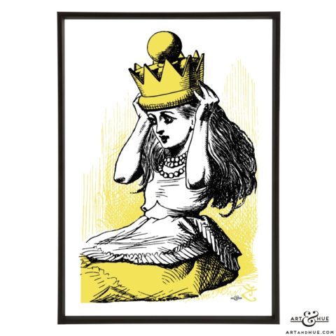 Queen Alice pop art by Art & Hue