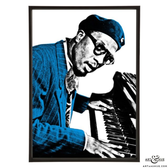 Thelonious Monk pop art prints by Art & Hue