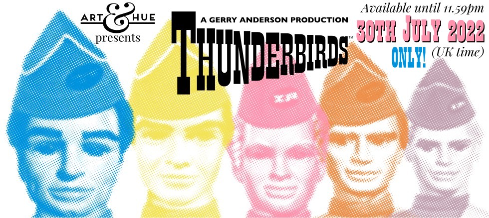 Art & Hue presents Thunderbirds pop art prints