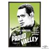 Paul Robeson in The Proud Valley stylish pop art print by Art & Hue