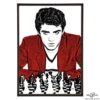 Kasparov Garry stylish pop art print by Art & Hue