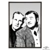 Abbott & Costello stylish pop art by Art & Hue