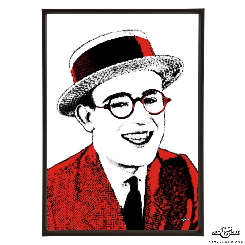 Harold Lloyd stylish pop art by Art & Hue