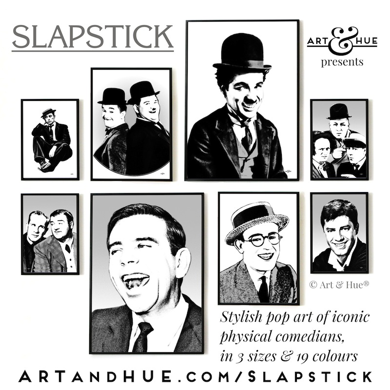 Art & Hue presents Slapstick stylish pop art