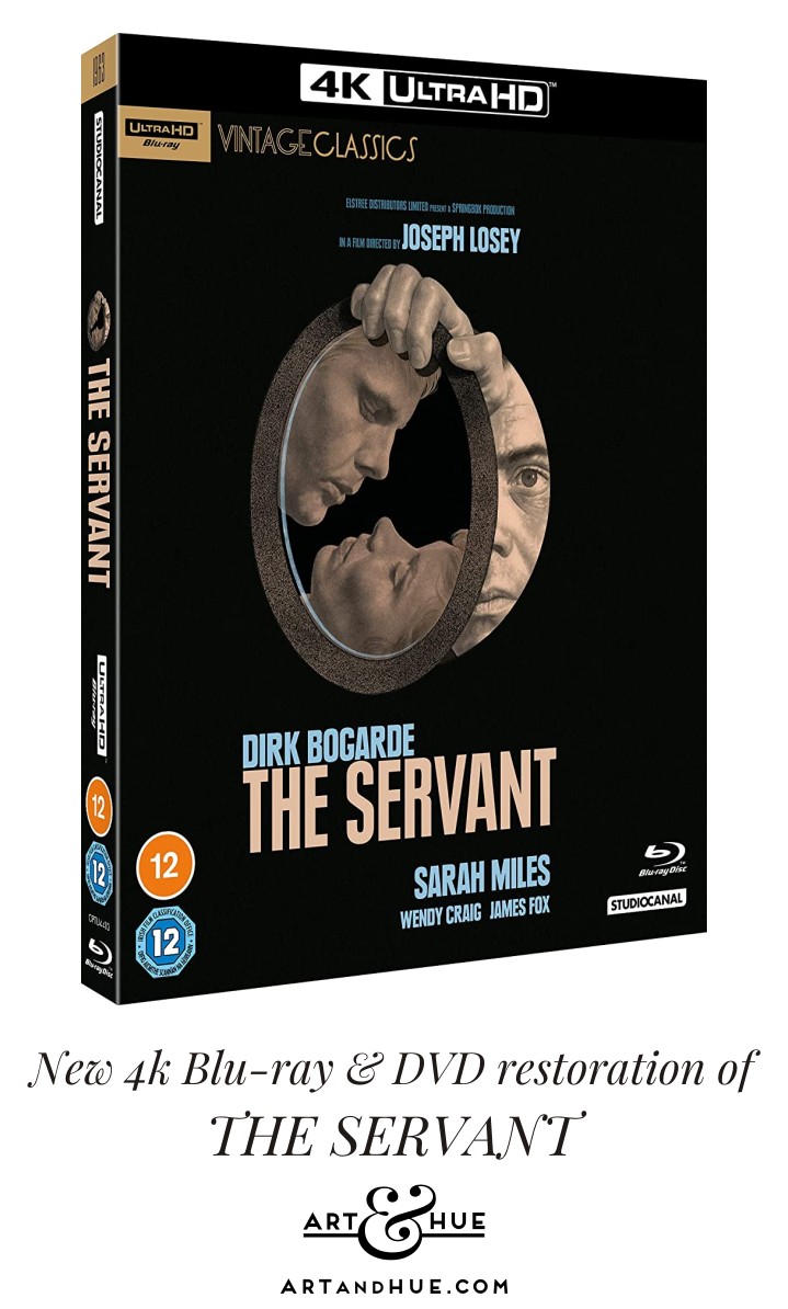 4k Blu-ray & DVD of The Servant