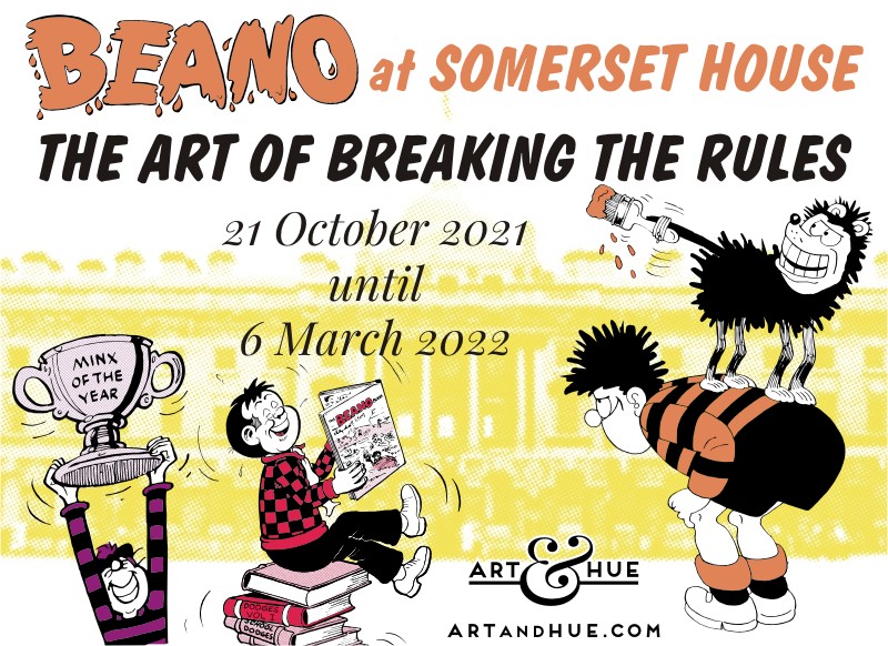 Beano at Somerset House exhibition