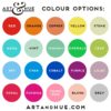 Art & Hue Colour Options