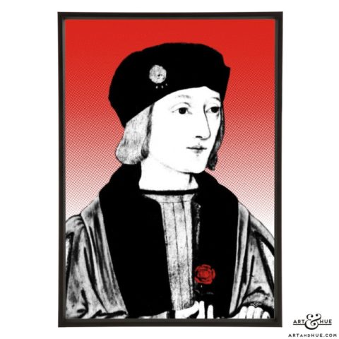 Henry VII stylish pop art by Art & Hue