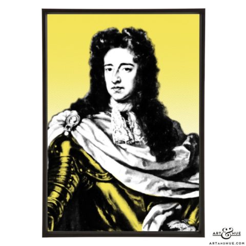 William III stylish pop art by Art & Hue