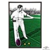 Tennis Net stylish pop art print by Art & Hue