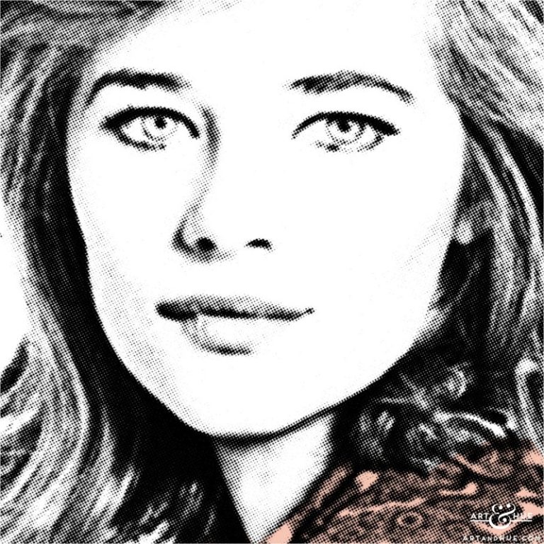 Charlotte Rampling - Leading Ladies - Stylish Pop Art 