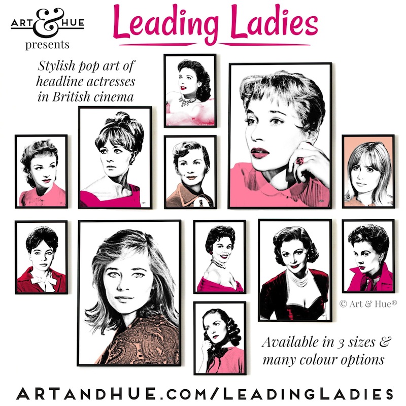 Leading Ladies stylish pop art by Art & Hue