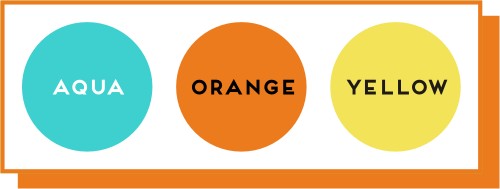 Midcentury Orange Palette