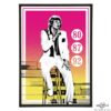 Johnny Logan stylish pop art print by Art & Hue