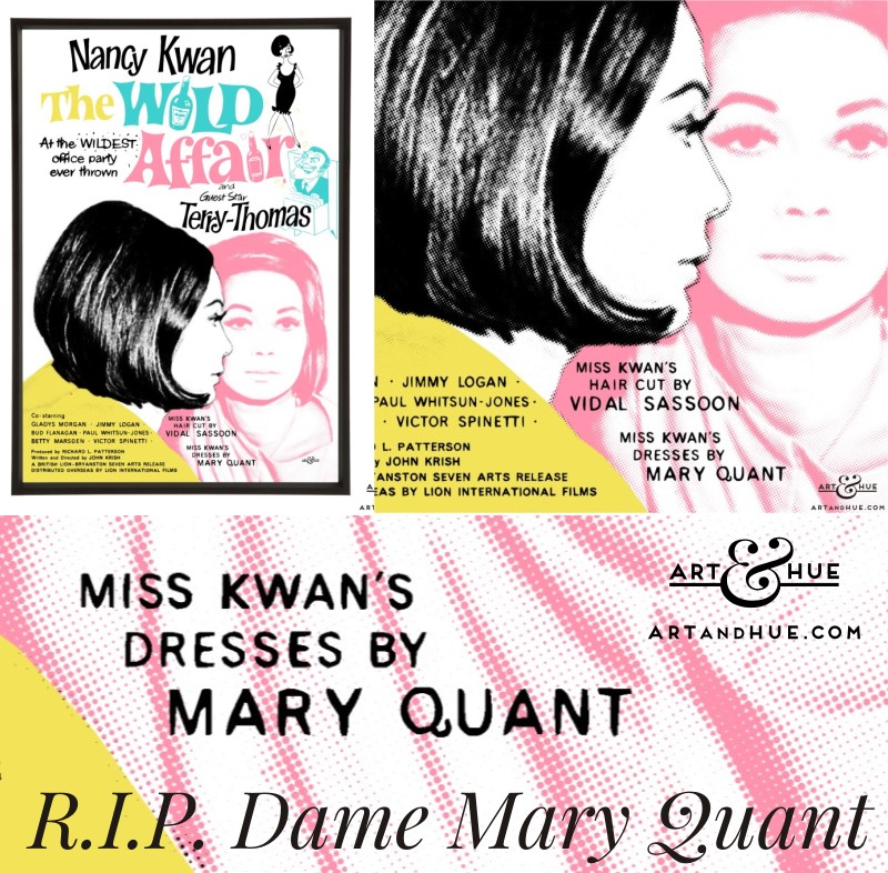 R.I.P. Dame Mary Quant fashion designer