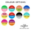 Colour Options Pattern Models