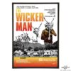 Wicker Man Poster stylish pop art print by Art & Hue