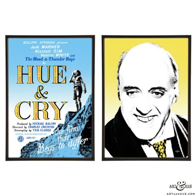 Hue & Cry Pair of pop art prints by Art & Hue