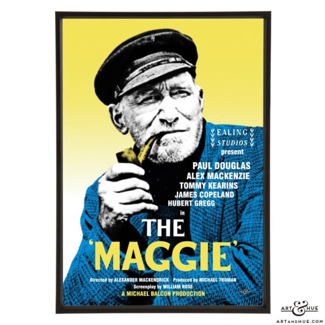 The Maggie Poster stylish pop art print by Art & Hue