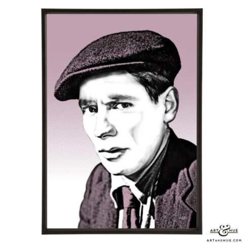 Alfie Bass in The Lavender Hill Mob pop art by Art & Hue