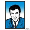 Rock Hudson stylish pop art print by Art & Hue